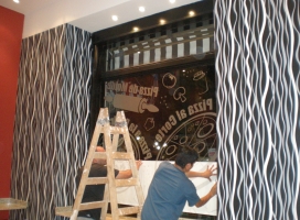 39-decoracion en vidrios con vinilo esmerilado